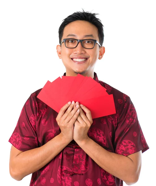幸せな東南アジアの中国の男性 — ストック写真