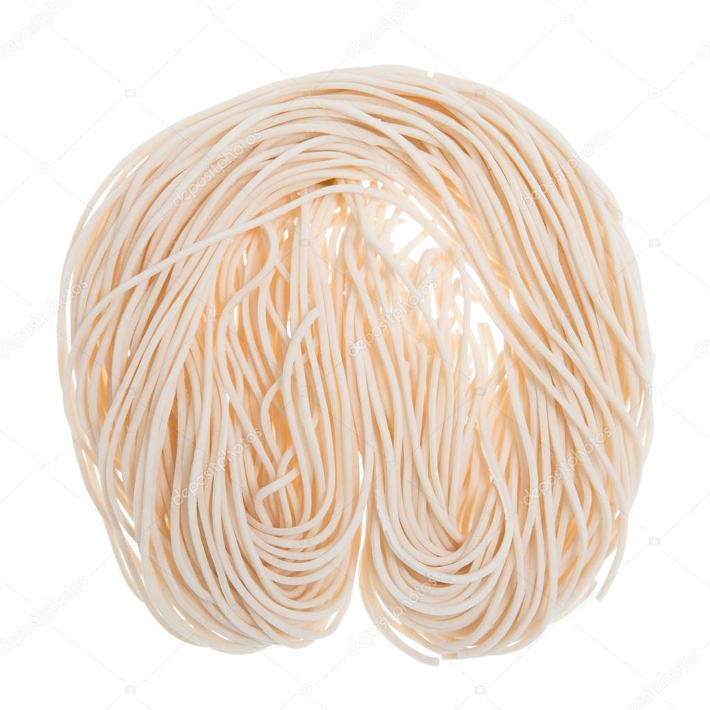 Asian dried ramen noodles