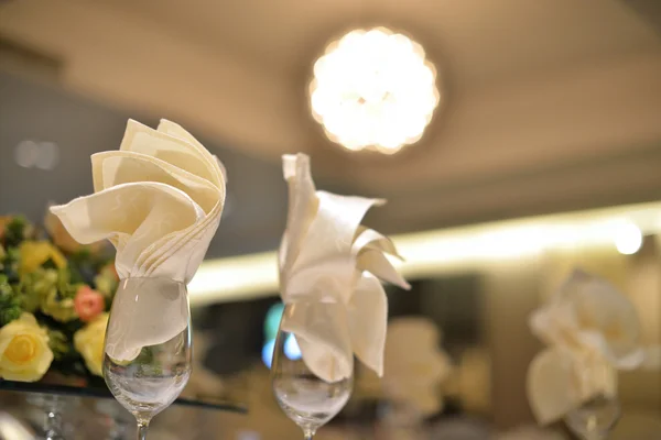 Mesa de casamento do banquete — Fotografia de Stock