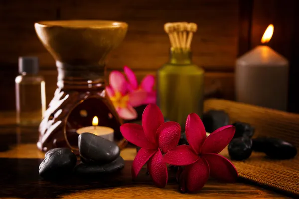 Balinese Spa impostazione . — Foto Stock