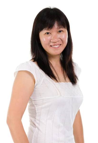 Asiatische reife Frau — Stockfoto