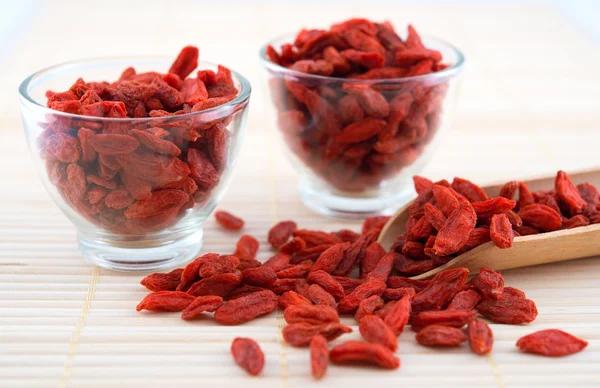 Goji berry, wolfberry or lycium — Stock Photo, Image