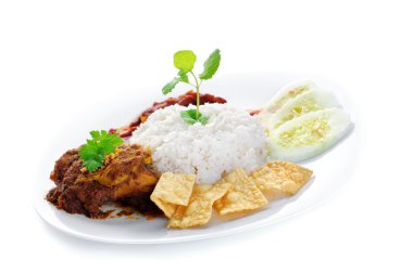 Nasi lemak kukus
