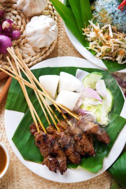 Malay çanak satay