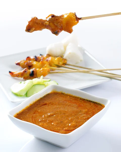 Νόστιμα satay — Stockfoto