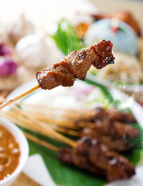 Restauracja Satay — Zdjęcie stockowe