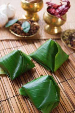 popüler Malezya gıda nasi lemak
