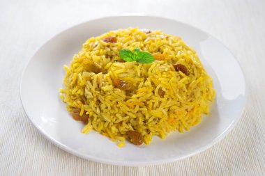 Arap pirinç kabsa