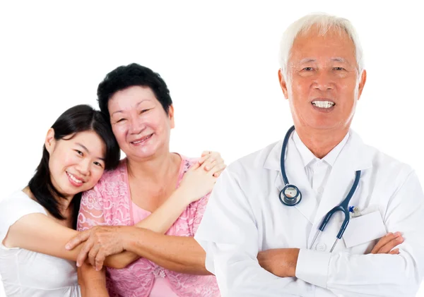 Asian expertise medical doctor — Stock Photo, Image