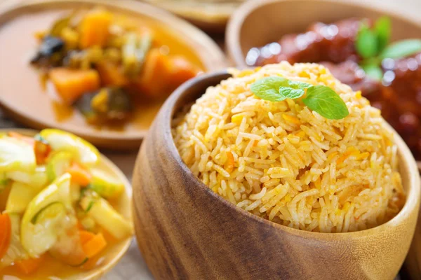 Arroz Biryani indio — Foto de Stock