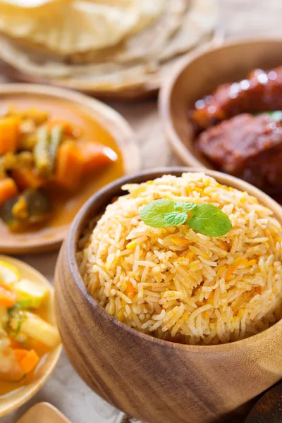 Biryani-Reis — Stockfoto