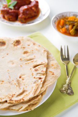 Hint yemekleri chapatti