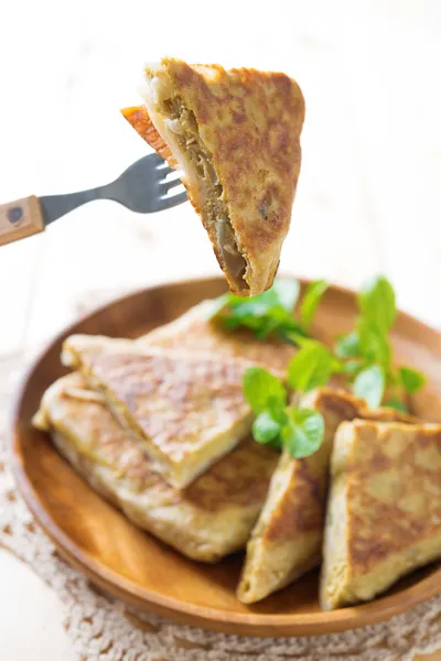 Murtabak de comida malaya —  Fotos de Stock