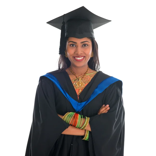 Portrait étudiant universitaire indien — Photo