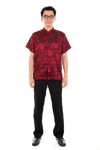 Chinese cheongsam man — Stockfoto