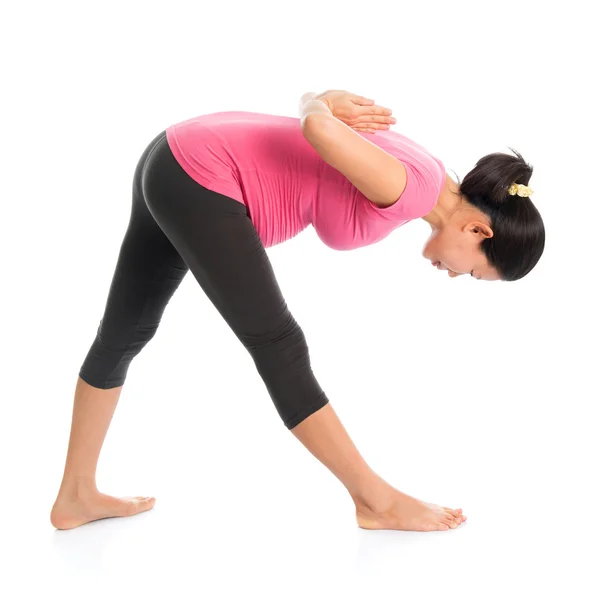 Moederschap yoga — Stockfoto