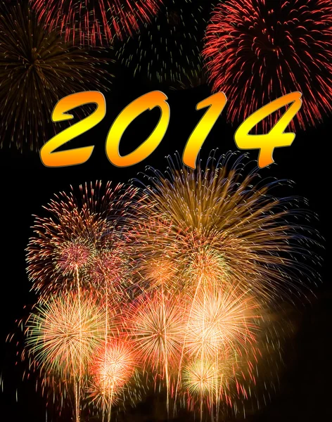 Happy new year 2014 — Stock Photo, Image