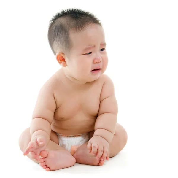 Crying baby boy — Stock Photo, Image