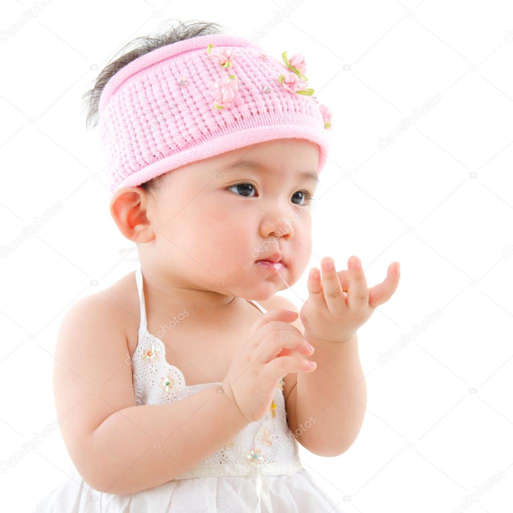 Asiatique Bebe Fille Manger Image Libre De Droit Par Szefei C Asiatique Bebe Fille Manger Image Libre De Droit Par Szefei C