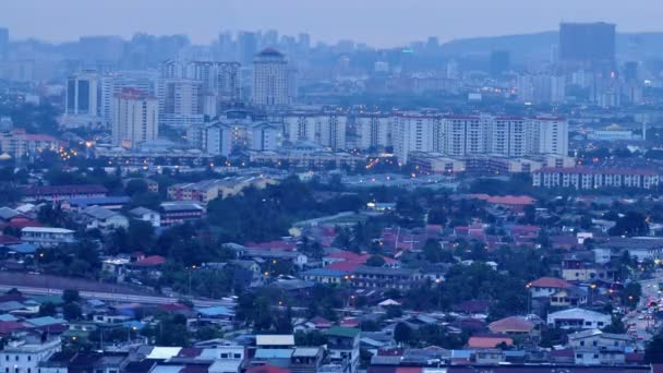 Куала-Лумпур township, ampang cheras, Малайзія — стокове відео