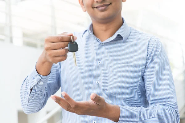 Indian estate agent — Stock Photo, Image