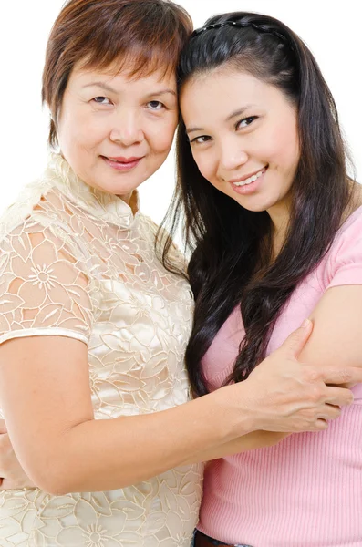 Ancianos madre e hija —  Fotos de Stock