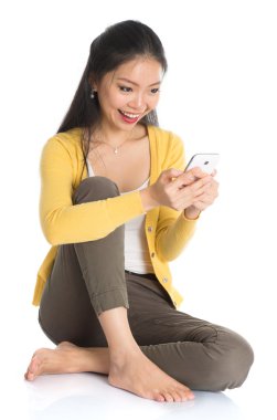 Asyalı kız manifatura