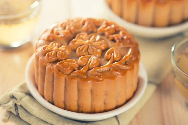 중국 축제 음식 mooncake — 스톡 사진