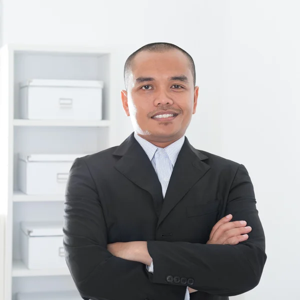 Asiatico musulmano business man — Foto Stock