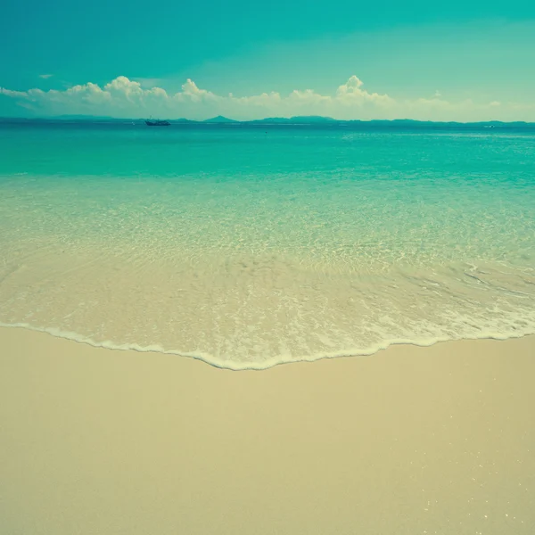 Παραλία εκλεκτής ποιότητας σκηνή — Φωτογραφία Αρχείου