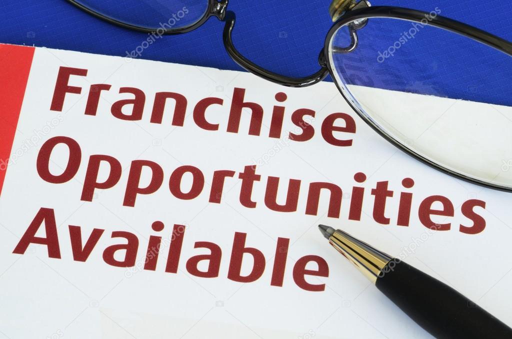 Franchise opportunities concept of new business opportunities