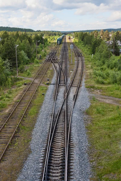 Rail road — Stock Photo, Image