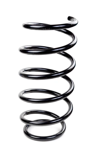 Car spring isolated on white background — Stock Photo, Image