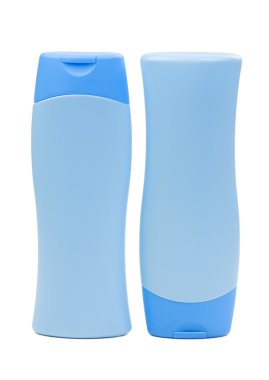 kozmetik kavanozun üzerine beyaz izole