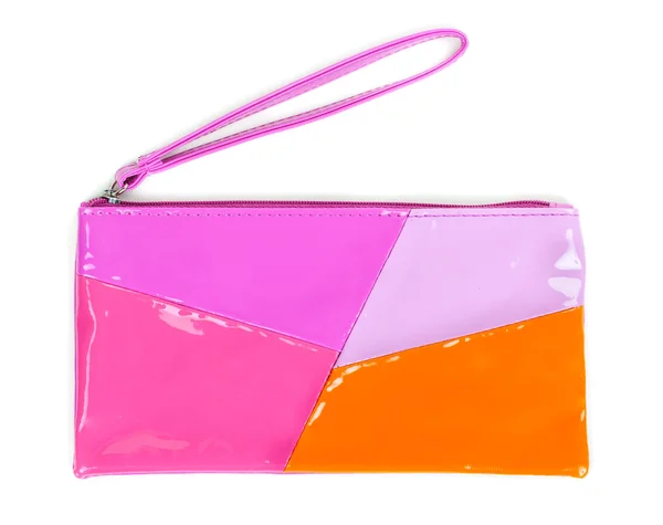 Fashionable colored clutch — Stock Photo, Image