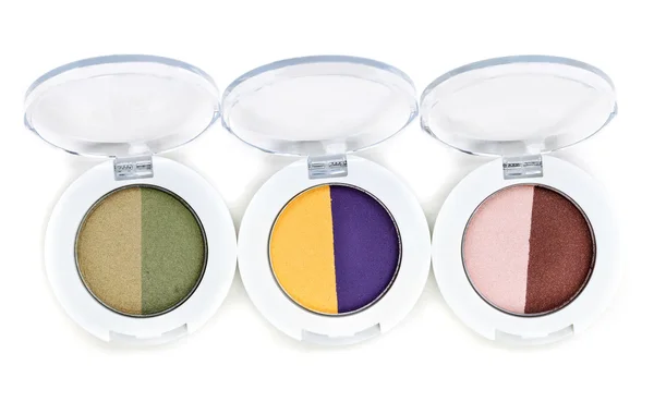 Set of three colored Purdy makeup — Stock Photo, Image