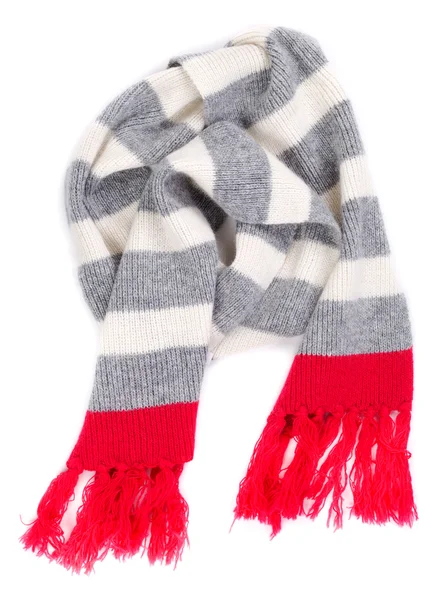 Striped scarf — Stock fotografie