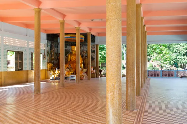 Dekorasi interior dari kuil Buddha — Stok Foto