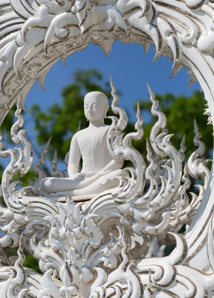 Close up detail of the White Temple. — Stock Photo, Image