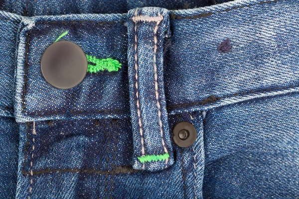 Piece of men 's jeans — стоковое фото