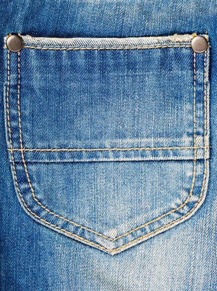 Kieszeń kobiece jeansy — Zdjęcie stockowe
