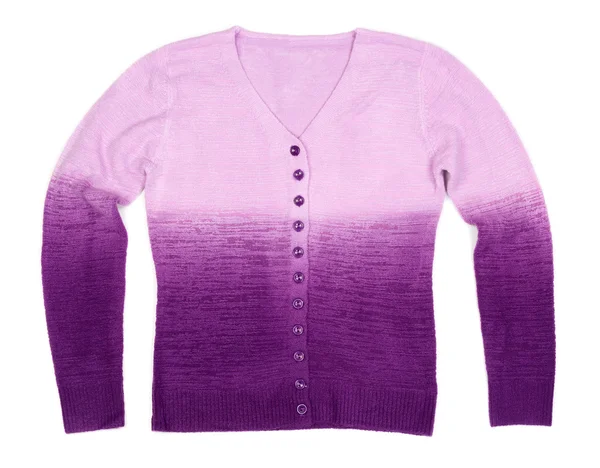 Maglione femminile viola — Foto Stock