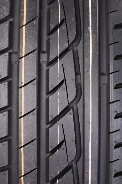 Closeup of rubber tire tread — Stock Photo, Image