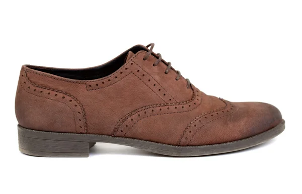 Un style de chaussure brun design décontracté — Photo