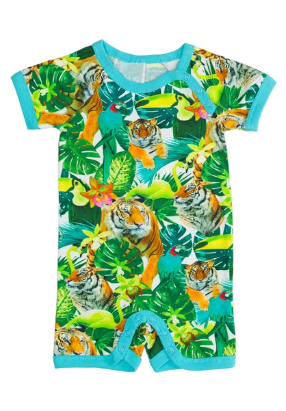 Clothing with a tropical print — Stock Photo, Image