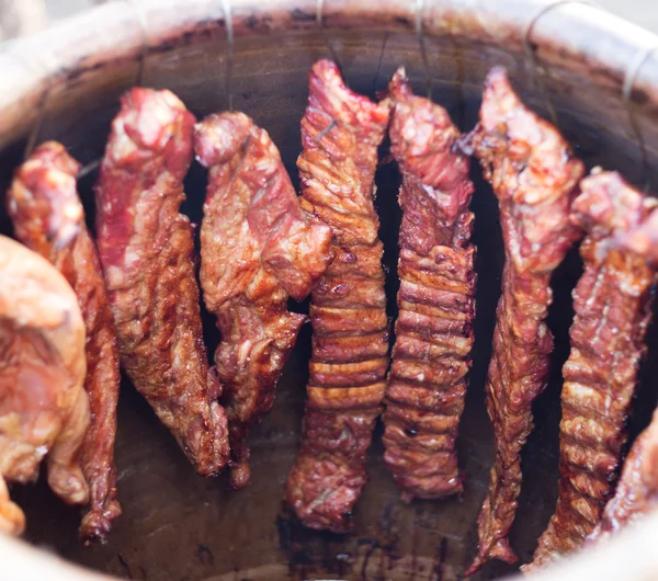 Barbecued pork ribs — Stock Photo, Image