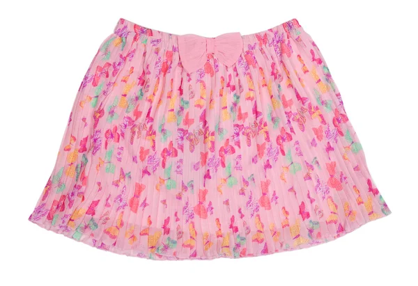 Geplooide chiffon rok — Stockfoto