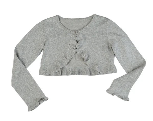 Gray ladies short blouse — Stock Photo, Image