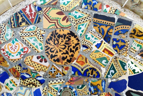 Detail of a mosaic on the wall — Stock Photo, Image