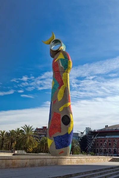 Monumento, Joan Mir, Barcelona — Foto de Stock